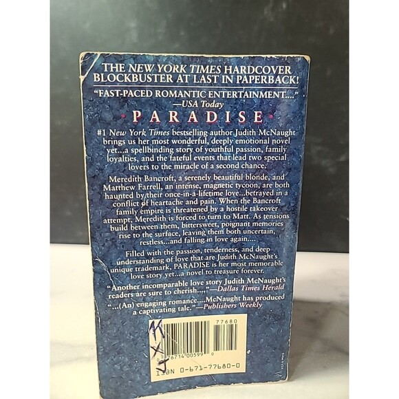 Paradise By Judith McNaught Paperback - Picture 8 of 10